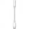 2GO 797008 USB-C naar 3,5 mm audio-adapterkabel, 0,1 m, wit