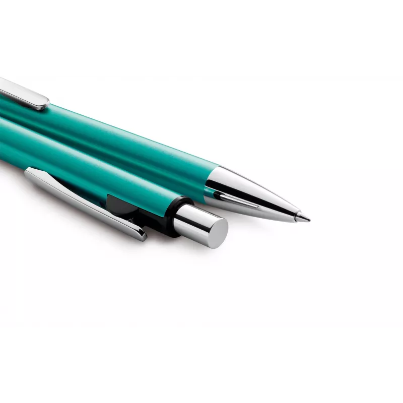 Pelikan Snap Metallic balpen, turquoise parelmoerglans aluminium behuizing 300000461