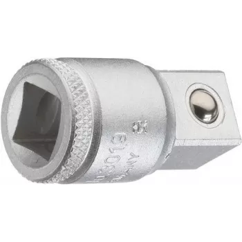 Gedore 3019 dopsleutel-adapter 1/2 inch binnenvierkant naar 3/4 inch buitenvierkant, 44 mm, chroom-vanadiumstaal 6236010