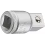 Gedore 3019 dopsleutel-adapter 1/2 inch binnenvierkant naar 3/4 inch buitenvierkant, 44 mm, chroom-vanadiumstaal 6236010