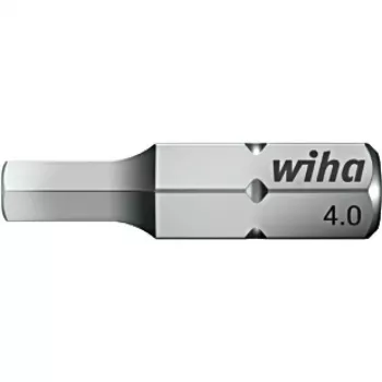 Wiha 7013Z inbus-bit 8,0 mm x 25 mm, 1/4 inch aandrijving, chroom-vanadiumstaal 7013Z/SW8.0-25