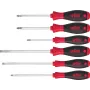 Wiha SoftFinish schroevendraaierset, 6-delig, plat/kruiskop/Pozidriv, 26113