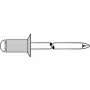 Gesipa blindklinknagel Al/St 4x8mm verzonken kop KS 3,0-5,0mm (500 stuks) 1433512