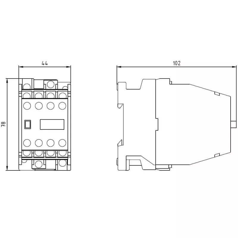 SIEMENS hulprelais 62E 6NO+2NC AC230V 3TH4262-0A (3TH42620AP0)