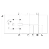 SIEMENS LZS:RT4A4L24 steekrelais 4PDT 24VDC 2W met LED