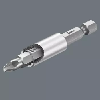 Wera 05136393001 Bit-Check 11-delige schroefbit-set met universele houder, 1/4 inch zeskantaandrijving, 25 mm lengte, PH/PZ/TX Plus/Hex-Plus