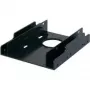 RENKFORCE HDA-252P 3,5 inch naar 2x 2,5 inch HDD/SSD inbouwframe, metaal, zwart