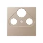 Jung A 561 PLSAT CH champagner centrale afdekking voor 4-voudige SAT-TV-doos
