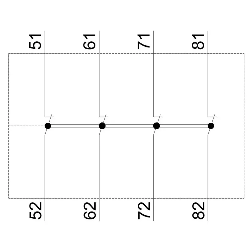 SIEMENS hulpschakelaarblok 40E SB10E S00 3RH2911-2G (3RH29112GA04)