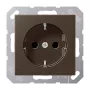 JUNG A 1520 KI MO bruine Schuko-stopcontact CEE 7/3 16A 250V