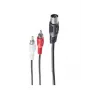Shiverpeaks BASIC-S DIN 5-pins stekker naar 2 RCA stekker audiokabel, 1,5 m, zwart BS10312