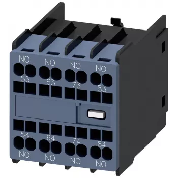 Siemens hulpschakelaarblok 3RH2911-2XA40-0MA0, 4-polig, 2NO+2NC