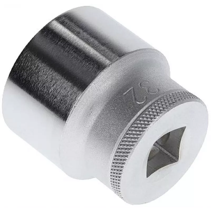 GEDORE 1/2 inch aandrijf zeskant dopsleutel 32 mm, 6-kant, verchroomd, DIN 3124 6132740