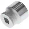 GEDORE 1/2 inch aandrijf zeskant dopsleutel 32 mm, 6-kant, verchroomd, DIN 3124 6132740