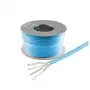 HELOS Cat 8.1 S/FTP PiMF installatiekabel, LSZH, blauw, 100m ring