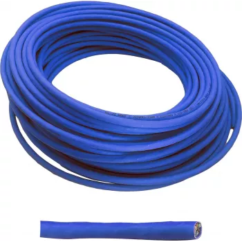 HELOS Cat 8.1 S/FTP PiMF installatiekabel, LSZH, blauw, 100m ring