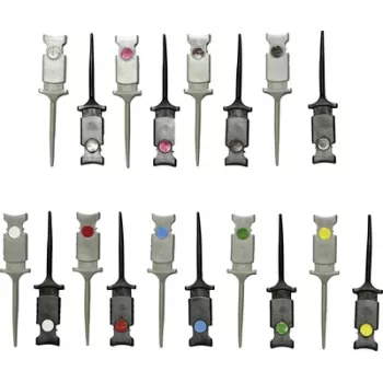 VOLTCRAFT MSO-GRIPPER testclipset 0,64 mm stekker CAT I 9 kleuren