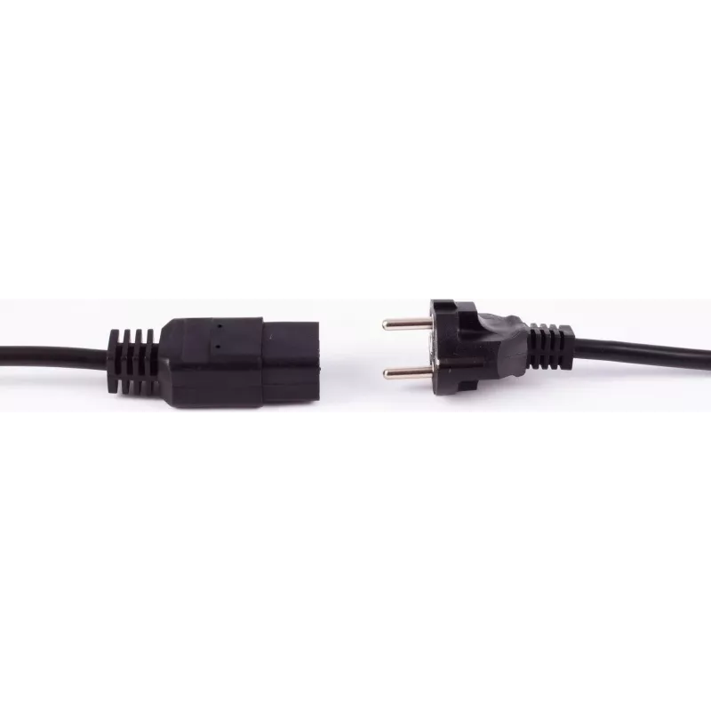 SHIVERPEAKS Basic stroomkabel Schuko naar IEC C19, 3 m, 16 A, zwart BS60015-S