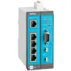 INSYS MoRoS icom MRO-L210 industriële LTE router, Ethernet WAN, 2x 10/100 Ethernet, blauw/grijs/wit 10019403