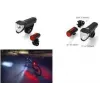 FISCHER fiets LED-verlichtingsset TWIN, 50/25/15 lux voorlicht, USB-oplaadbaar, StVZO-goedgekeurd 50428
