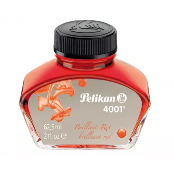 Pelikan 4001 Brilliant Red inktpot 62,5 ml 329169
