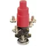 AS Schwabe 10960ET thermische beveiligingsschakelaar, 230 V, 16 A, IP54, handmatige reset, CEE-stekker/koppeling