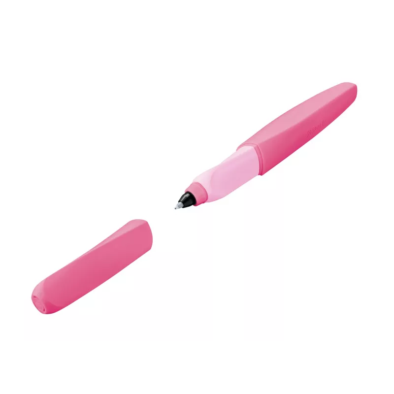 Pelikan Twist rollerbal pen Berry Pink – ergonomisch, voor links- en rechtshandigen 300010121