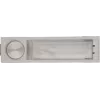 RITTO 1229922 rvs deurbelknop-inzet met naamplaatje voor Portier-serie