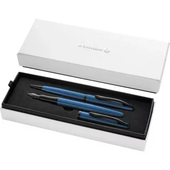 Pelikan Jazz Noble Elegance schrijfset aquamarijn 400198413