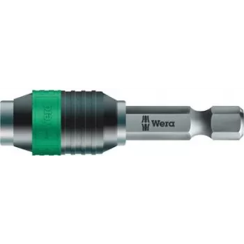 Wera 05052500001 Rapidaptor universele bithouder, 1/4 inch zeskant-aandrijving, snelwissel, magnetisch, 50 mm
