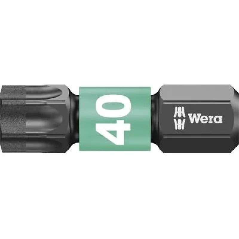 Wera Impaktor Torx T40 1/4 inch zeskant schroefbit 25mm diamantcoating 05057627001