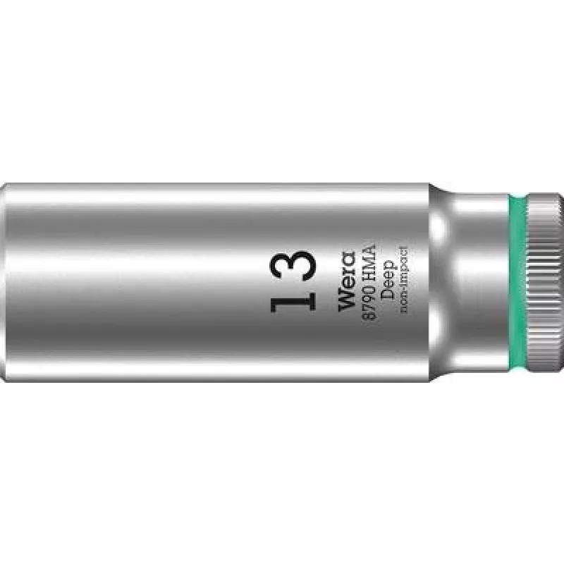 Wera 05004510001 Zyklop 1/4 inch aandrijving 13 mm dopsleutelinzet met Take it easy Tool Finder