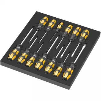Wera 9714 schuimvulling voor beitel-schroevendraaierset 1, 6-delig 05150105001