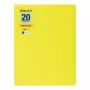 PAGNA School displayboek A4, 20 hoesjes, limoengroen 21012-17