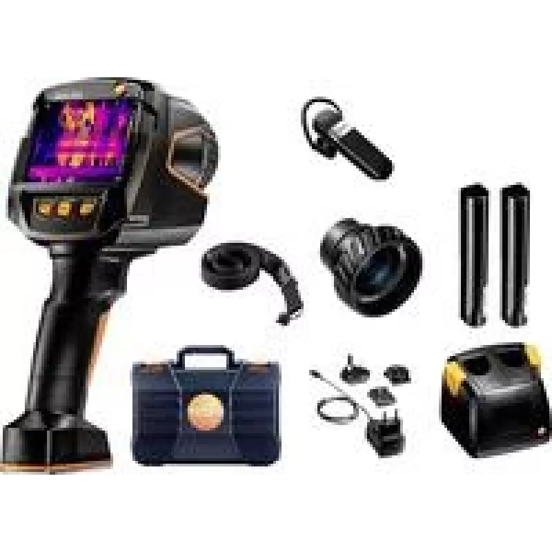 testo 883 warmtebeeldcamera-set, -30 tot 650 °C, 27 Hz, WiFi 0563 8830