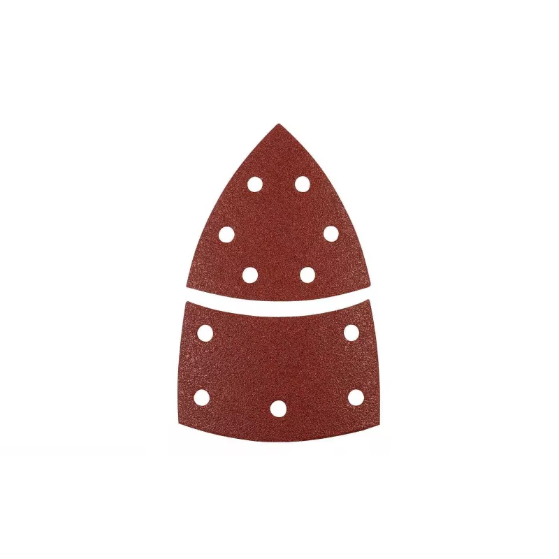 KWB 496108 delta schuurpapier, korrel 80, 93 mm, 5-pack