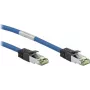 Wentronic Goobay CAT 8.1 patchkabel, S/FTP (PiMF), blauw, 5 m, LSZH, koper, 24 AWG 45662