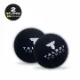 TALBOT torro squashbal, zwart/geel, extra langzaam, dubbele gele stip - 1 stuk (251107)