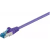 Wentronic Goobay CAT 6a S/FTP patchkabel, RJ45, violet, 3 m, LSZH, koper 93789