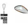 TALBOT TORRO Power 4000 squashracket, zwart/oranje, uitgebalanceerd offensief, Y-constructie 251004
