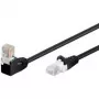 Wentronic 94173 Cat5e U/UTP RJ-45 netwerk-patchkabel, 0,5 m, zwart