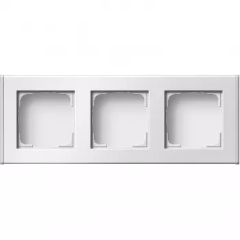 Gira installatieprofiel 136327 3-voudig System 55 zuiverwit