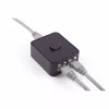SHIVERPEAKS handmatige netwerkswitch, 3-poorts, zwart BS08-01100