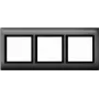 Merten Aquadesign 3-voudig frame, antraciet 400314