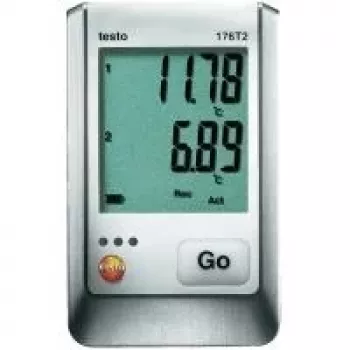 TESTO temperatuur-datalogger 176 T2 (0572 1762)