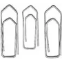 WEDO paperclips, blank verzinkt, 32 mm, 1.000 stuks in doos (124 321000)