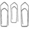WEDO paperclips, blank verzinkt, 32 mm, 1.000 stuks in doos (124 321000)