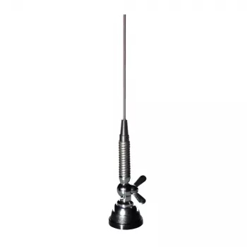 Midland Albrecht MGA 108-550 mobiele antenne met DV-S voet en 5m RG 58/S kabel (108-550 MHz) 6245