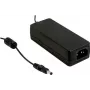 MEAN WELL GST60A48-P1J 60W 48V AC/DC desktop-voeding met 2,1x5,5mm DC-stekker