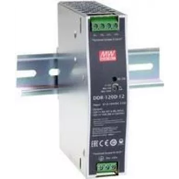 MEAN WELL DDR-120B-24 DIN-rail voeding 120W 24V 5A